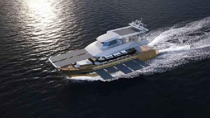 Fabiani's Wedgeline Hybrid 77 Yacht Will Allow Greener, Non-Polluting Cruising