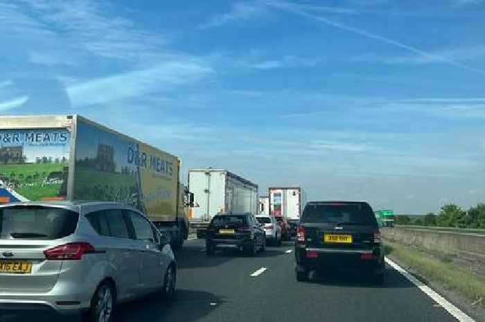 M18 closed northbound as air ambulance at scene of serious crash - live updates