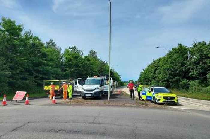 A39 Bideford crash: Man airlifted to hospital with serious injuries after three vehicle collision