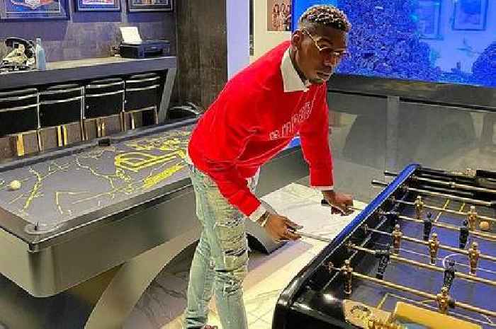 Inside Paul Pogba's massive Manchester mansion he'll soon vacate for Juventus move