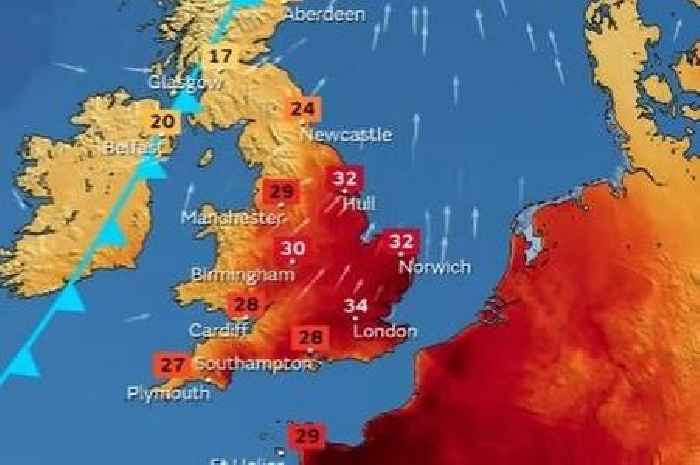 Kent weather: Hottest day of the year recorded as forecasters warn temperatures will reach 34C