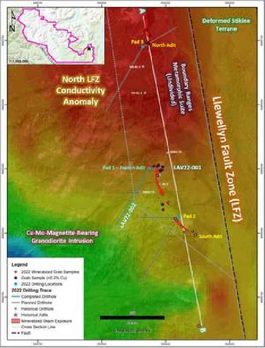 Core Assets Diamond Drilling Intersects Extensive Fe-Cu Skarn and Cu-Porphyry Mineralization at the Laverdiere Project