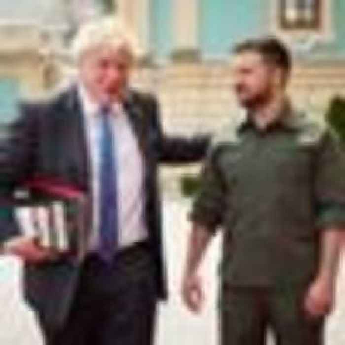 Boris Johnson misses red wall summit for surprise visit to Kyiv