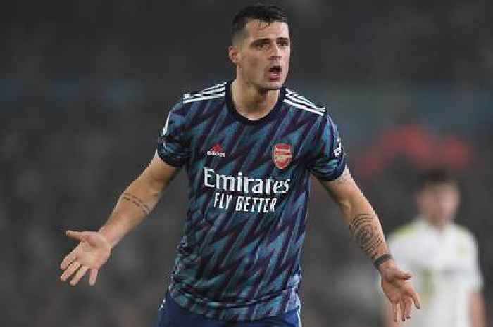 Granit Xhaka's yellow card probed by National Crime Agency after £250k bet win