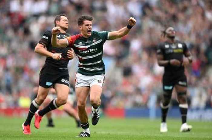 Leicester Tigers crowned Gallagher Premiership champions as Freddie Burns lands late drop goal