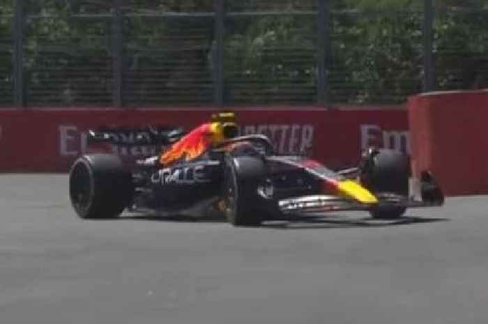 ‘Wrong Red Bull’ breaks down as Sergio Perez forced to retire early from Canadian GP