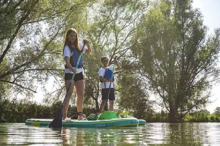 Locals swap punts for paddle boards in Cambridge as they are now for hire on the Cam