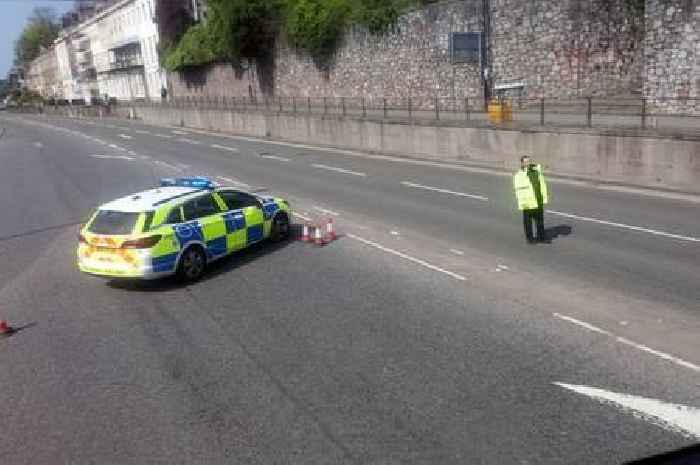 Bristol traffic: Police incident blocks the Portway - updates