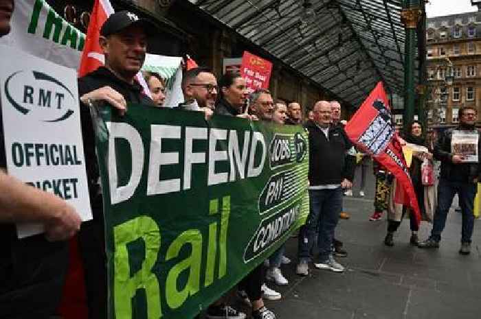 Rail strike explained as tens of thousands walk out in biggest train strike in decades