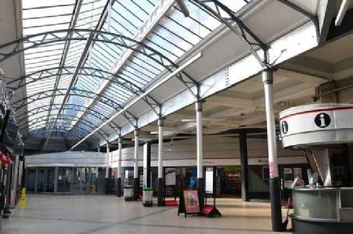 Wales' deserted train stations as rail strike grinds network to a halt