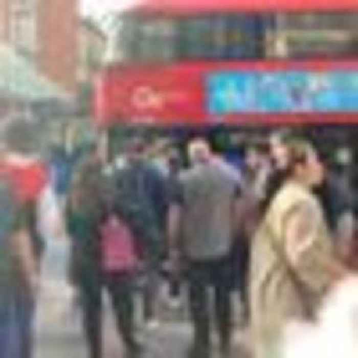Commuter blocks bus and demands to get on as travel disruption continues