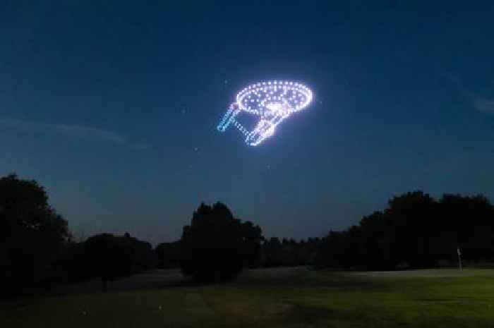 Reason it looked like UFOs were flying over south Birmingham-Bromsgrove border last night