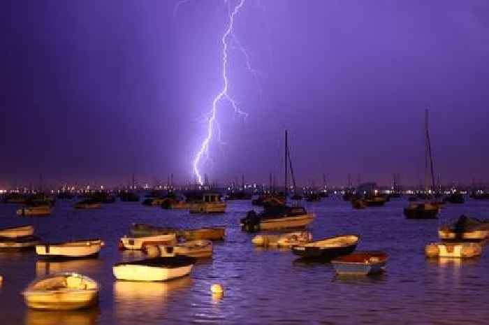 Met Office issues thunderstorm warning for parts of Devon