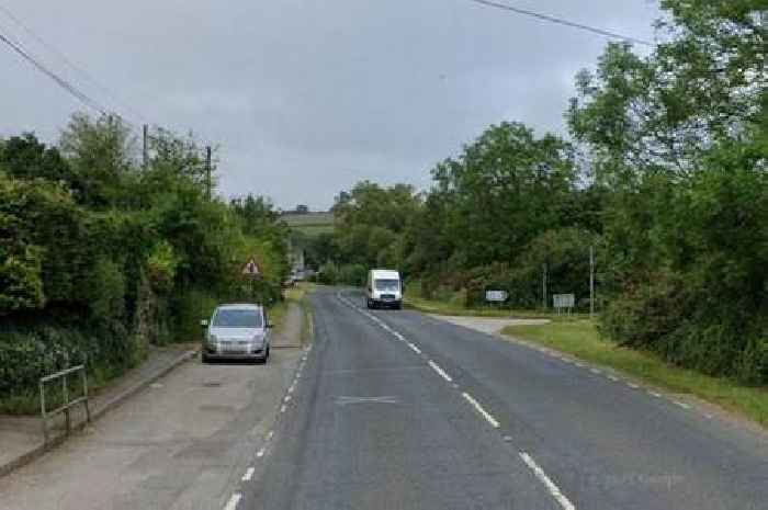 Cornish road blocked after crash between car and motorbike - updates