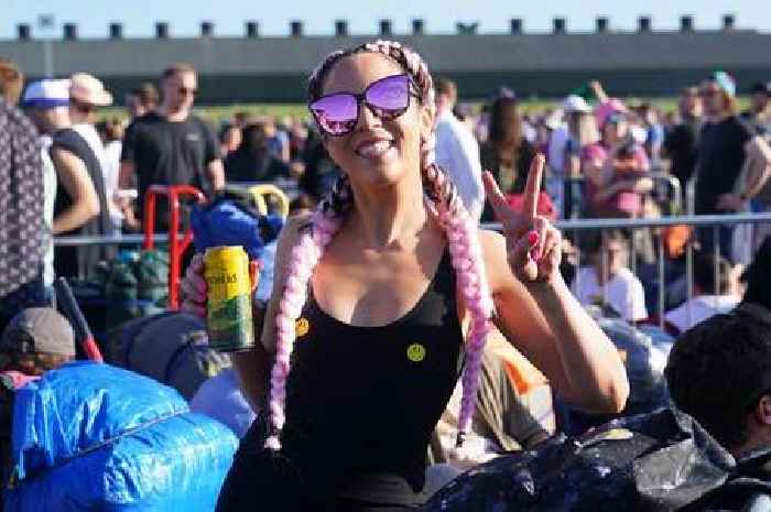 Glastonbury Festival 2022: The best pictures from day one as festivalgoers return for the first time in three years