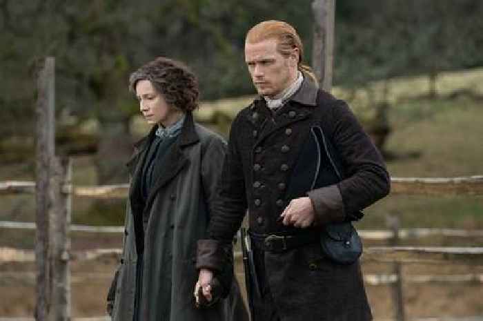 Outlander's Sam Heughan has a secret he is forced to hide from Caitríona Balfe