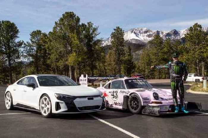 Ken Block Gets Hit With Bad Luck at Pikes Peak, 1,400-HP Porsche Is off the Grid