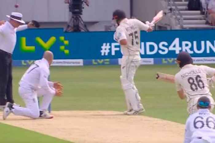 Cricket's 'most bizarre wicket ever' even has England players bemused by ultimate luck