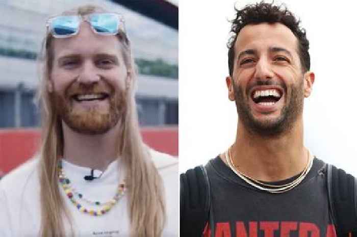 Eurovision hero Sam Ryder wants duet with 'good laugh' Daniel Ricciardo at British GP
