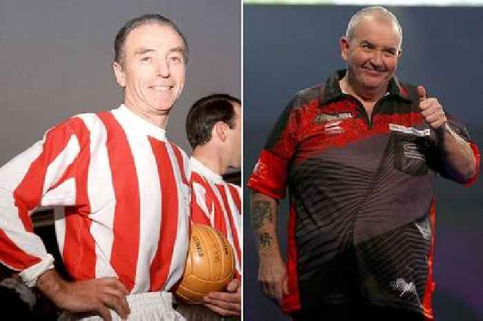 Football legend Stanley Matthews inspired Phil Taylor to darts greatness