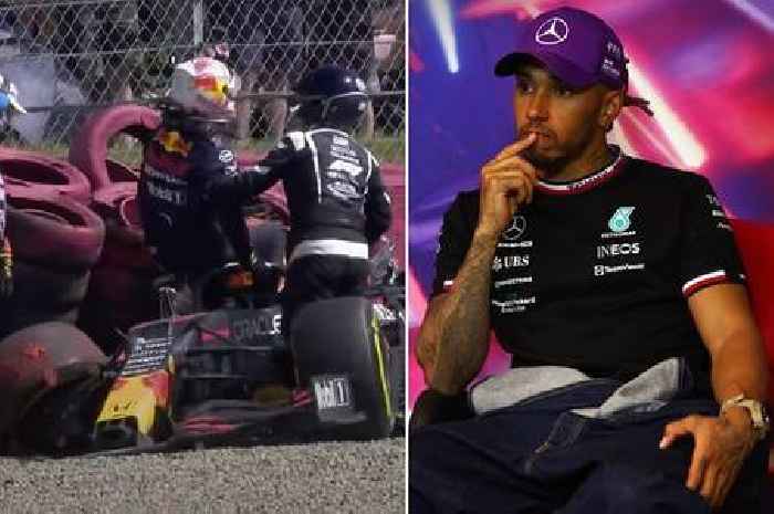 Max Verstappen 'never complained' about dramatic Lewis Hamilton crash at Silverstone