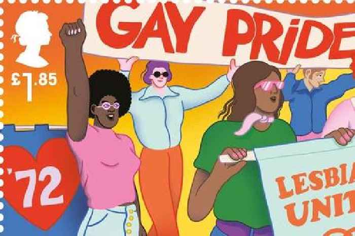 Royal Mail issues new stamps to mark 50th anniversary of first Pride rally