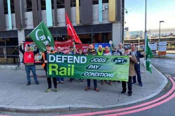 Live train strike updates as second day of action takes place in Nottingham