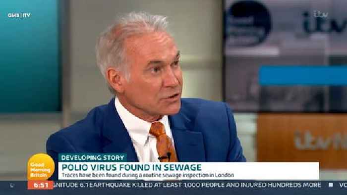 ITV Good Morning Britain star Dr Hilary Jones issues warning to every parent over polio outbreak