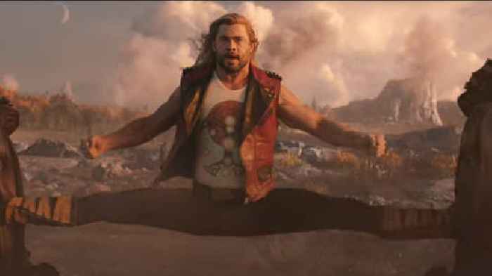 Chris Hemsworth ‘does’ the splits in new Thor: Love and Thunder trailer