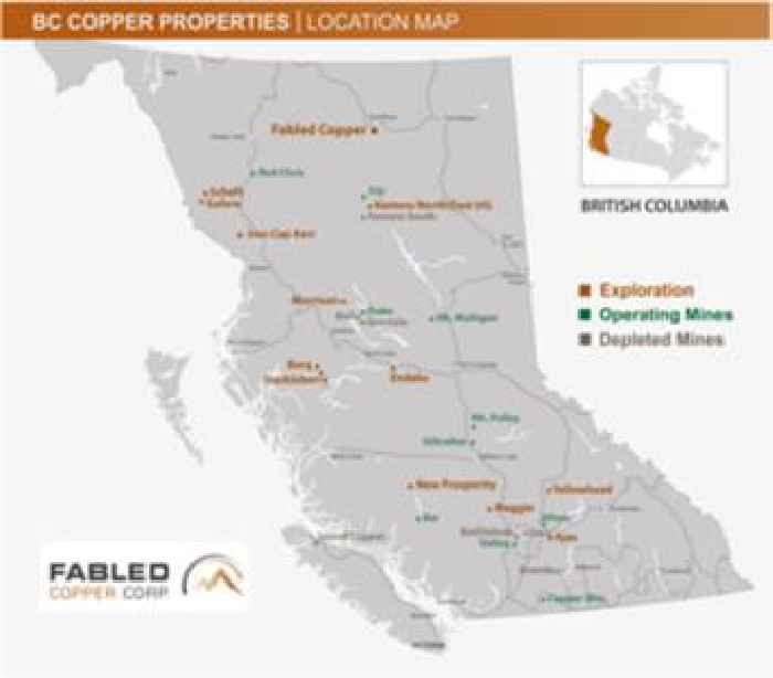 Fabled Reports on Geophysical Survey on the Bronson Property Book 6 Copper Occurrence – 350 Meter EM Conductor Outlined