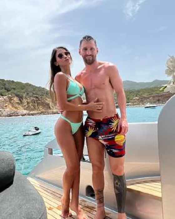 Lionel Messi and Cesc Fabregas Spend Lavish Vacation in Ibiza on Shalimar II Yacht