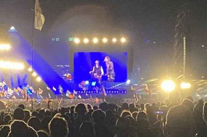 Sir Paul McCartney joined by Dave Grohl and Bruce Springsteen as Glastonbury crowd 'rocking'