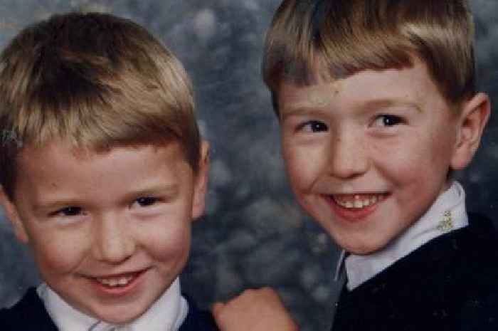 The once angelic faces of the tearaway twins now committing crimes for 21 years