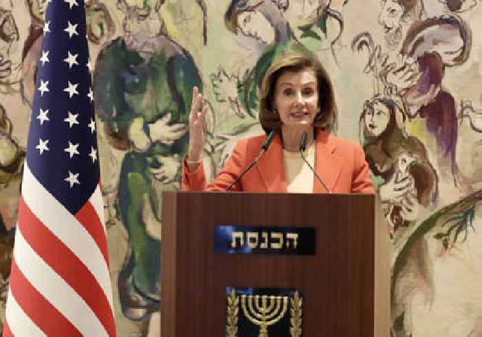 Nancy Pelosi reads Israeli poem in response to Roe v. Wade reversal