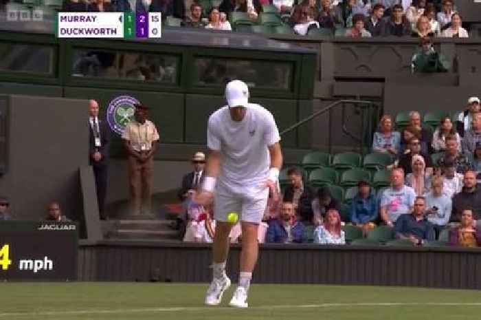 Andy Murray pulls off filthy underarm serve hailed 