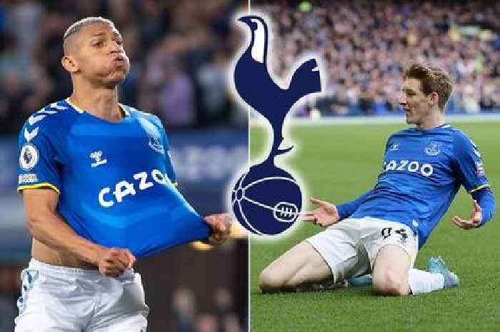 Tottenham chase 'package deal' for Everton duo Richarlison and Anthony Gordon