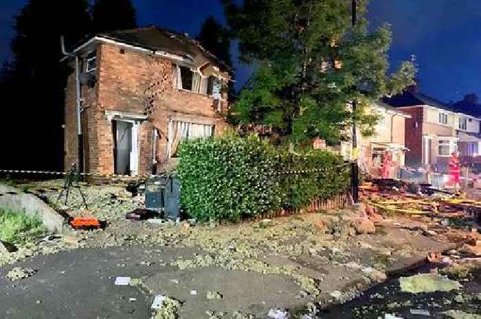 Birmingham house gas explosion: Woman found dead at scene of huge blast