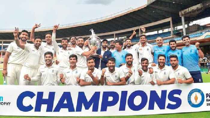 Ranji Trophy: MP makes history as they beat Mumbai to win their maiden title