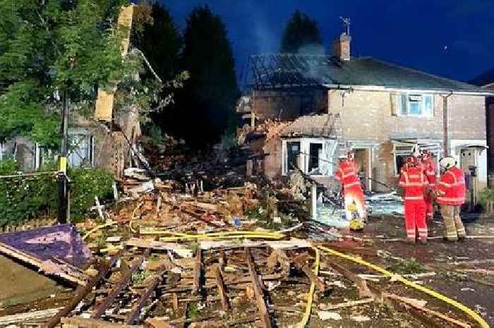 Man fighting for life after major blast at house in Birmingham