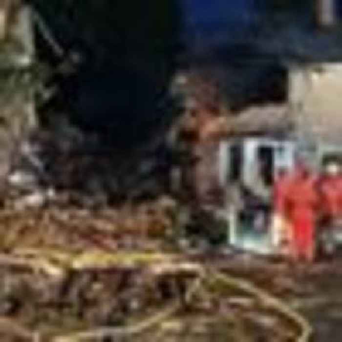Woman found dead after house destroyed in suspected gas explosion
