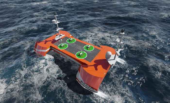 British Startup Unveils Its Hydrogen-Powered Autonomous Ship, An Industry First