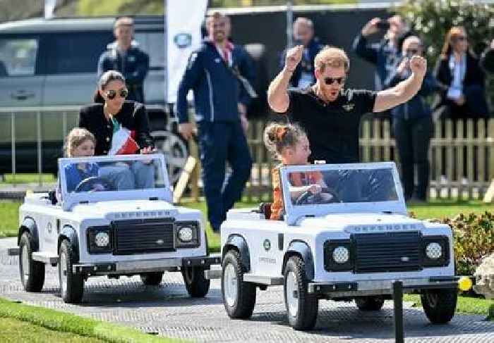 Prince Harry and Meghan Markle Need a Couple of Range Rovers to Visit Oprah