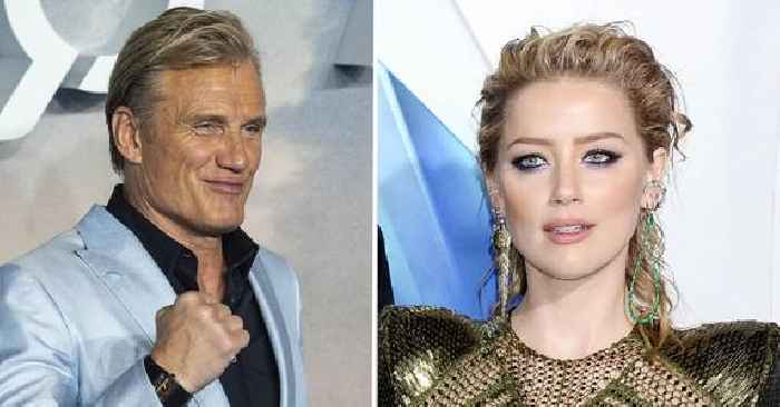 Dolph Lundgren Spills Tea On Working With 'Aquaman' Costar Amber Heard & If They're In Touch