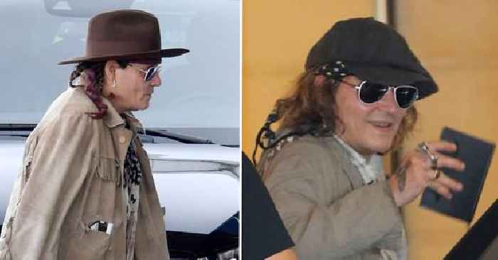 Johnny Depp Sports New Hairdo As He Arrives In Paris To Shoot New Movie Following Amber Heard Trial — Photos