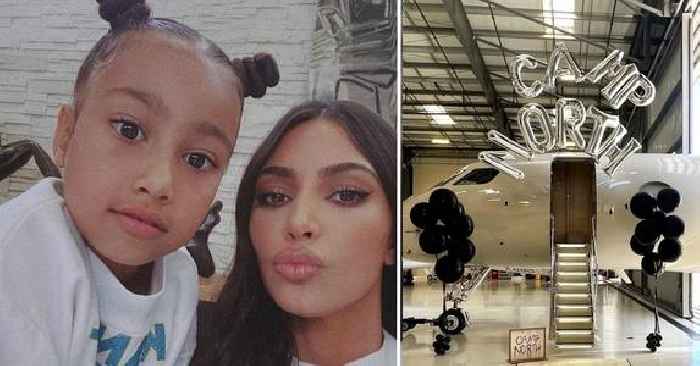 Kim Kardashian Throws North West A Lavish Camp-Themed Birthday Party, Jessica Simpson's Daughter Attends: Photos