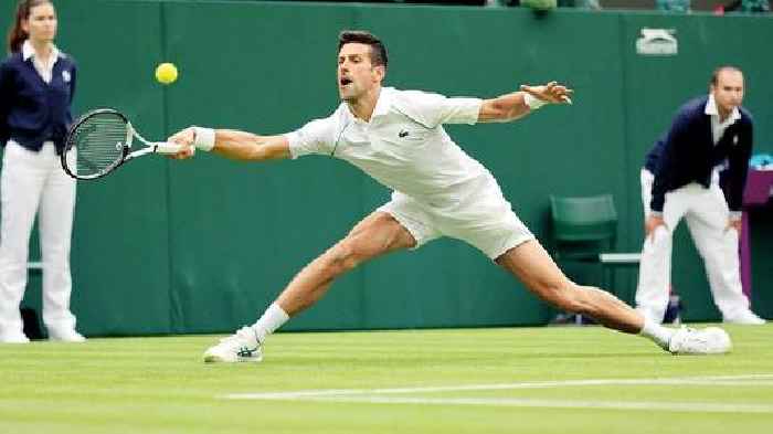 ‘Let’s get to 100,` says Novak Djokovic after record 80th Wimbledon win
