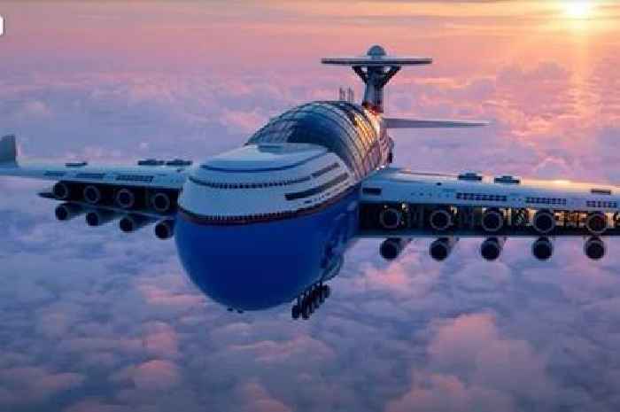 Hotel in the sky that never lands 'could be future of travel'
