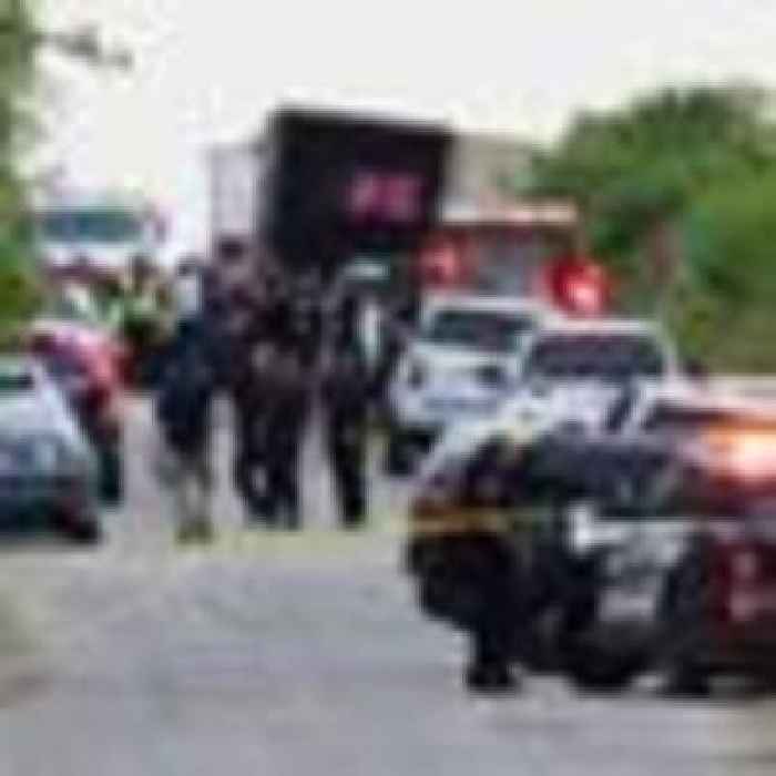 Number of migrants found dead inside truck in Texas rises to fifty
