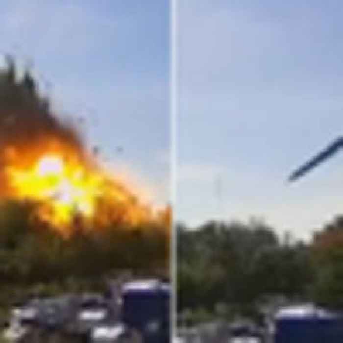 Russia-Ukraine war: Video shows moment Russian missile hit shopping mall