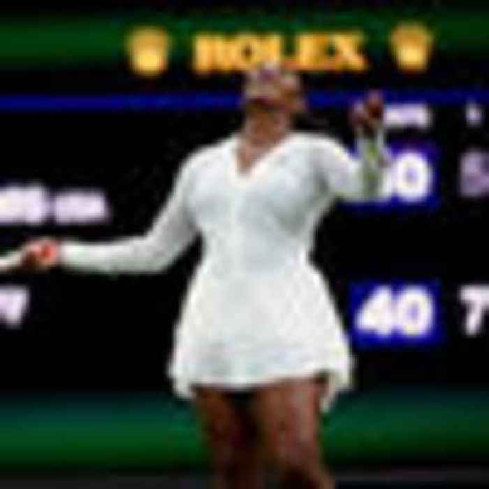 Wimbledon tennis: Serena Williams crashes out of Wimbledon in first round exit